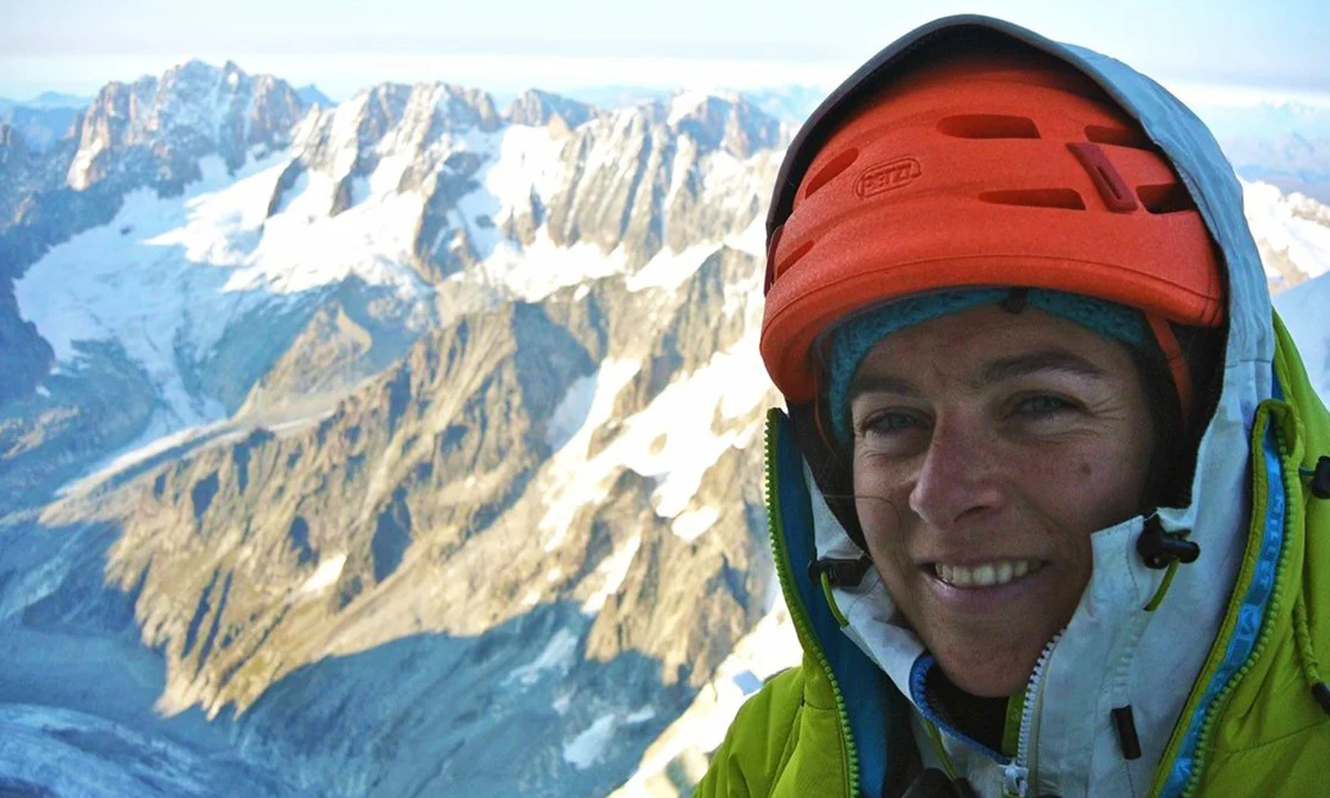 Portrait Marion Poitevin en montagne