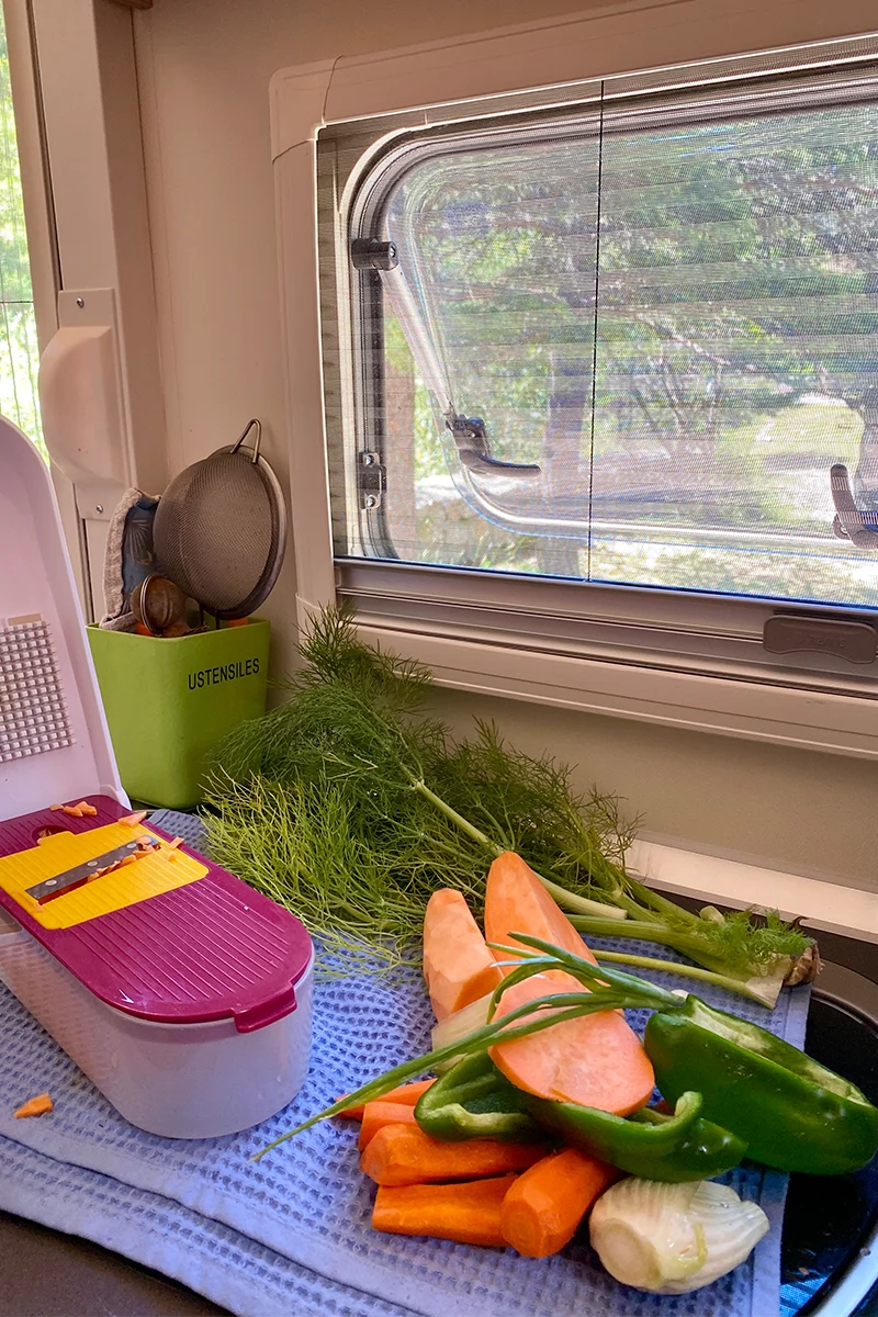 cuisine legumes naturopathe on the road