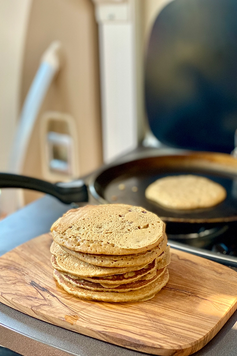 pancakes naturopathe on the road