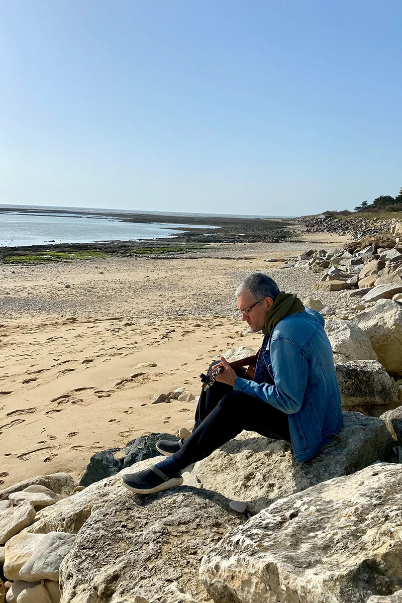 au bord de la mer