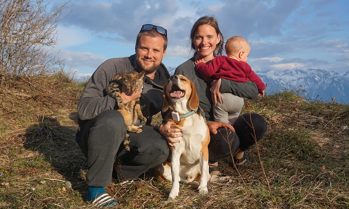 portrait de famille three vanlifers