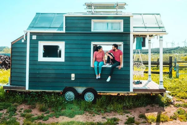 Tiny house dans la nature