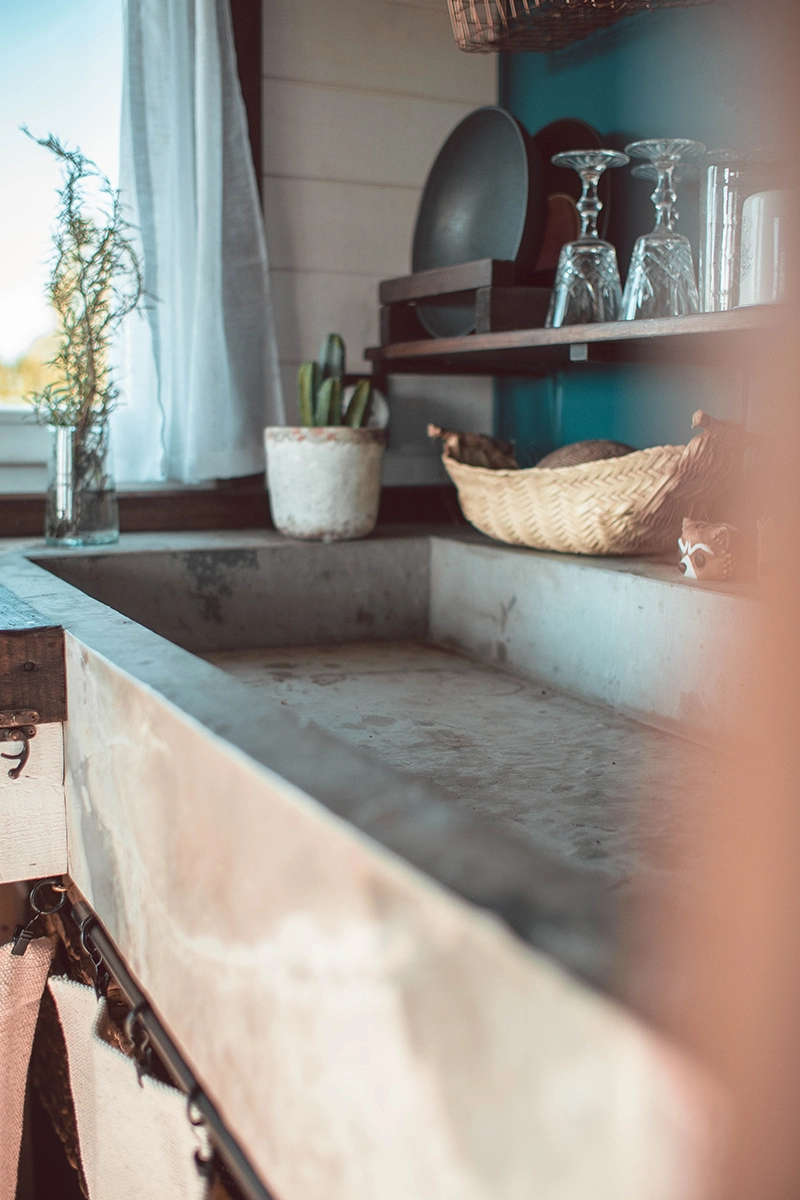 evier de la tiny house