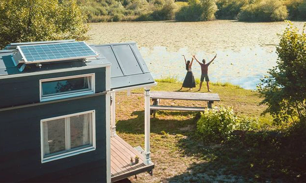 Tiny house dans la nature