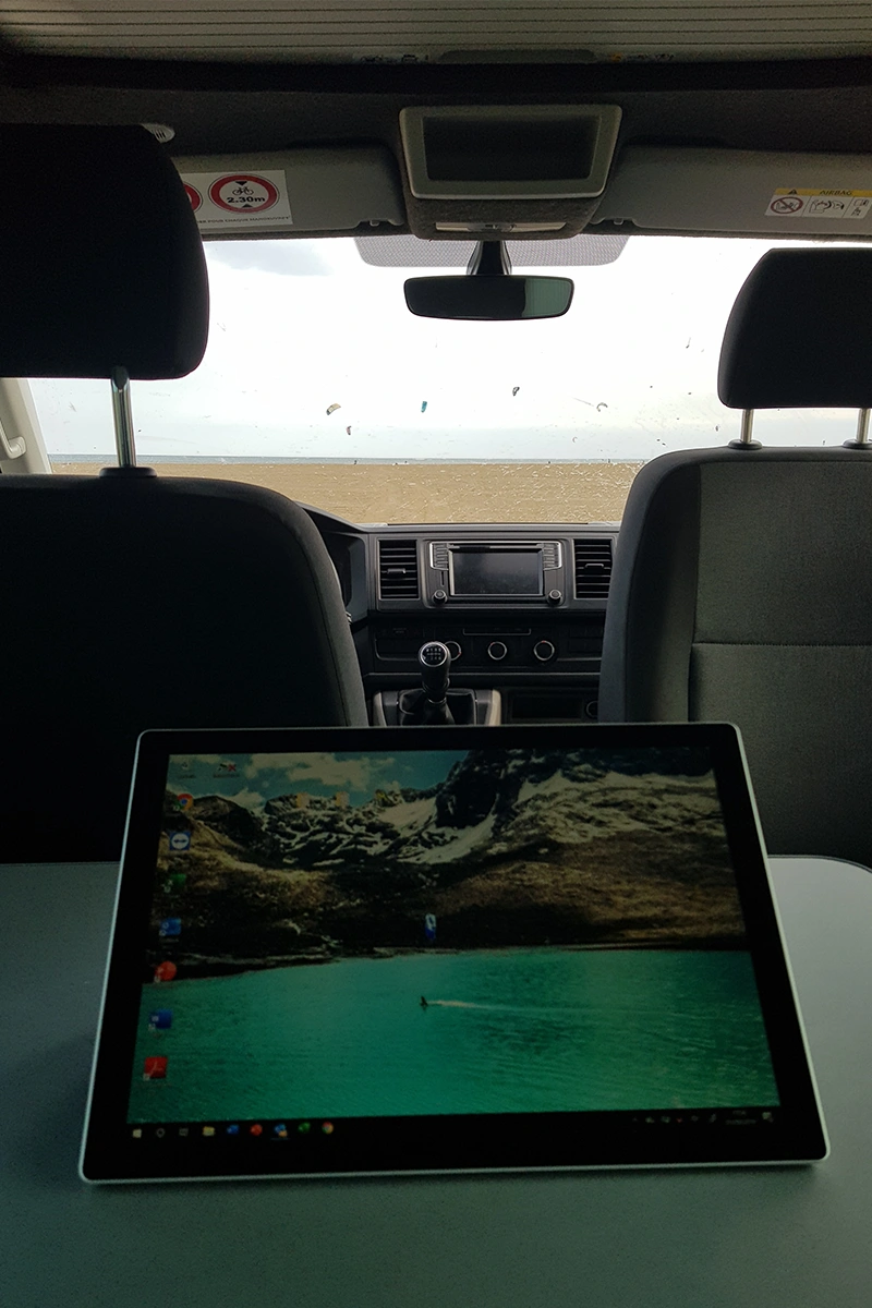vanlife nomade digital