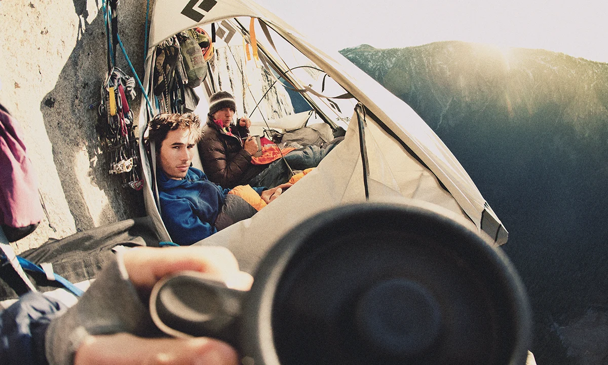 Caldwell et Jorgeson sur le Dawn wall au Yosemite