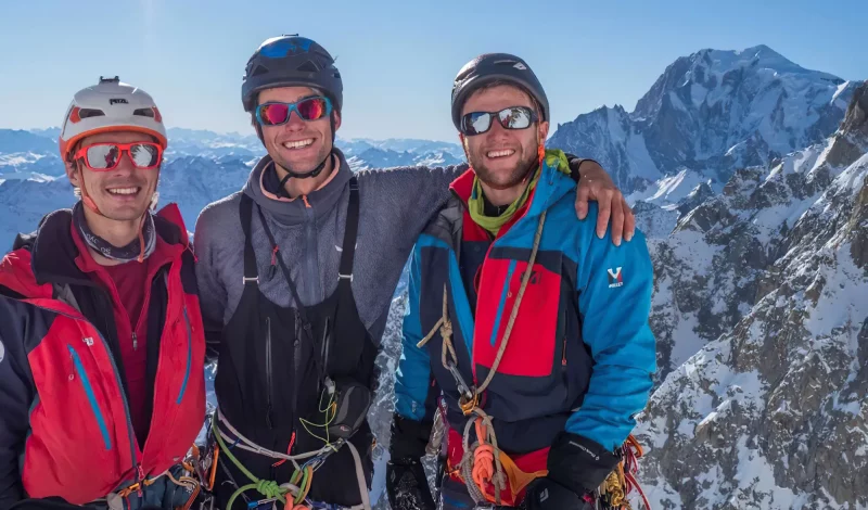 Por qué el ascenso de la famosa trilogía alpina del trío Ratel-Billon-Védrines es una hazaña￼