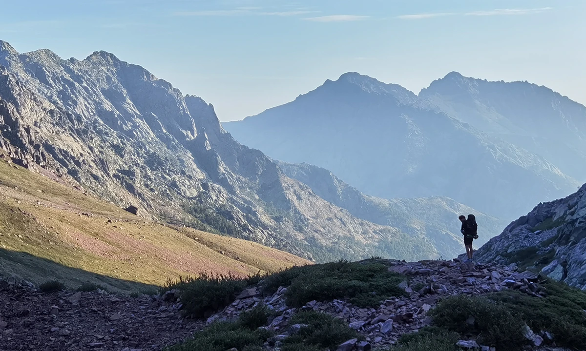 Les montagnes du GR20 en Corse