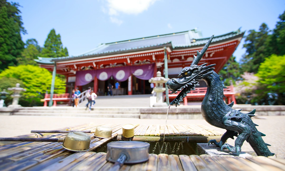 Temple Lac Biwa, Japon