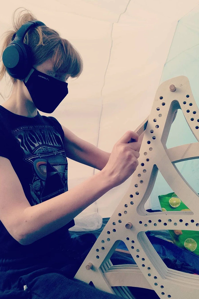 Construction velo electrique en bois