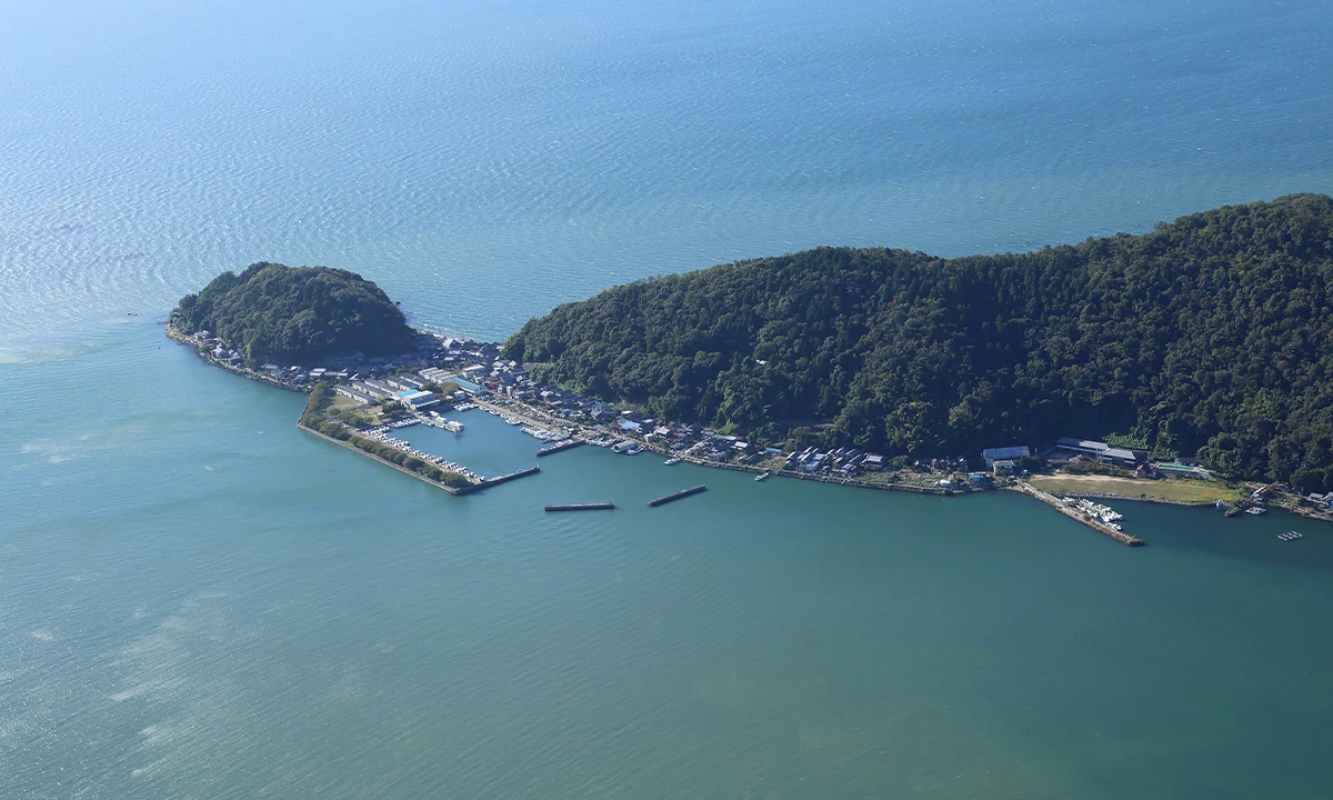 Okishima, lac Biwa, Japon