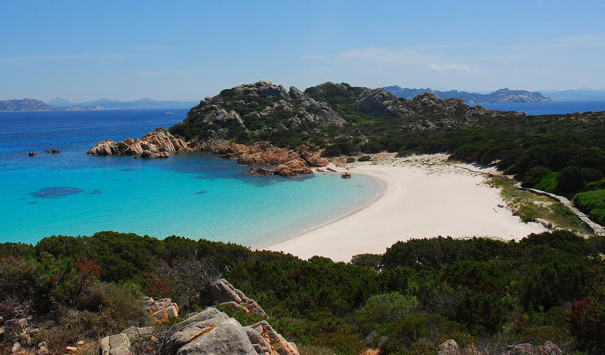 Plage de la Rose, Budelli
