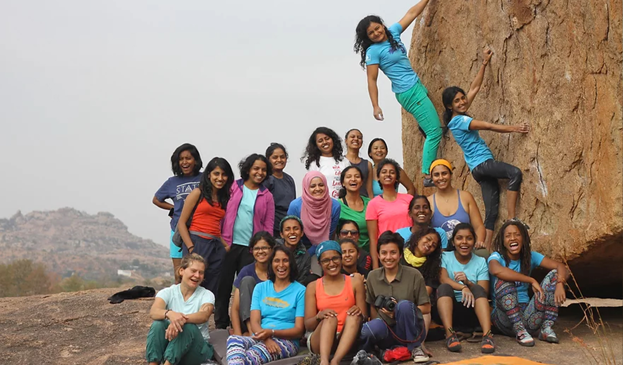 Grimpeuses indiennes