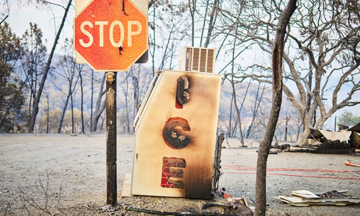 Incendie aux États-Unis réchauffement climatique