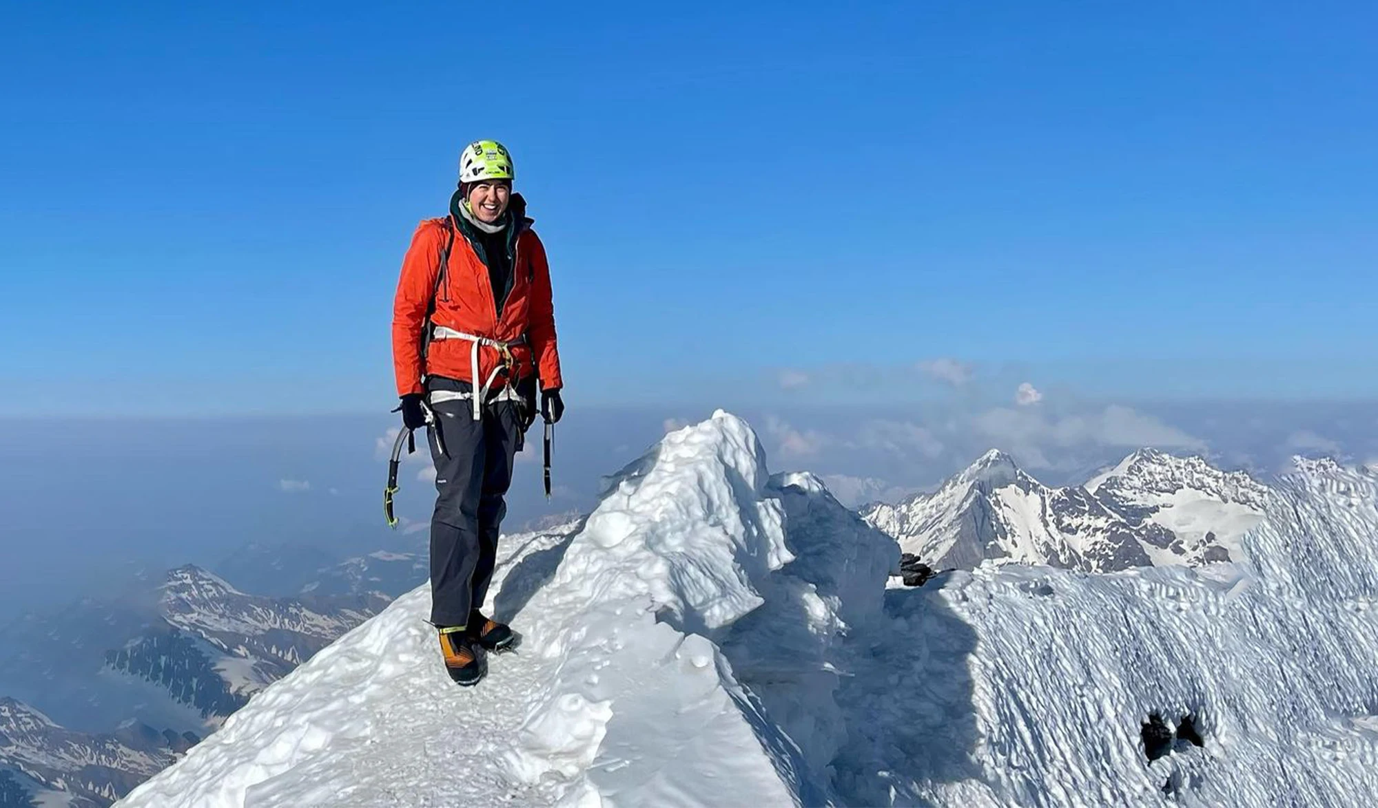 Laura Tiefenthaler ascension face nord Eiger en solo