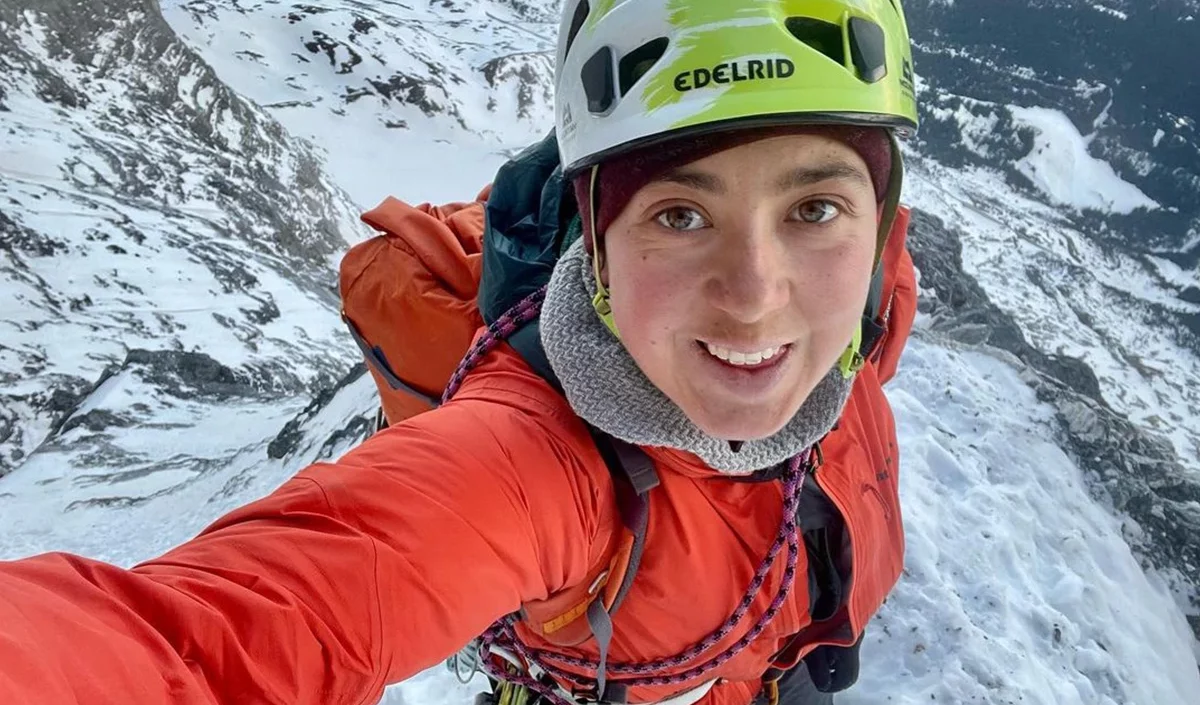 Laura Tiefenthaler ascension face nord Eiger en solo