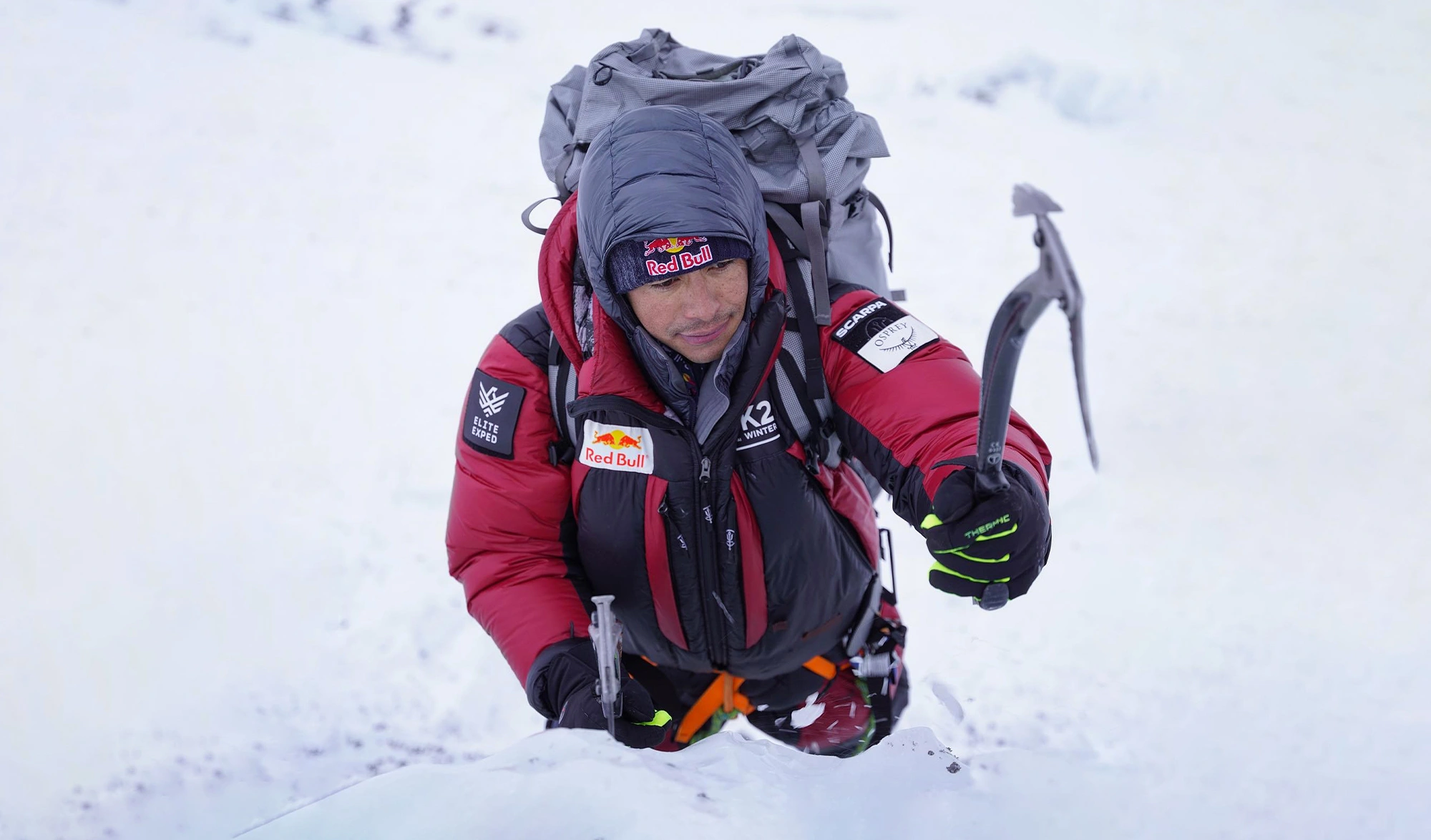 Nims Dai ascension K2 hivernal