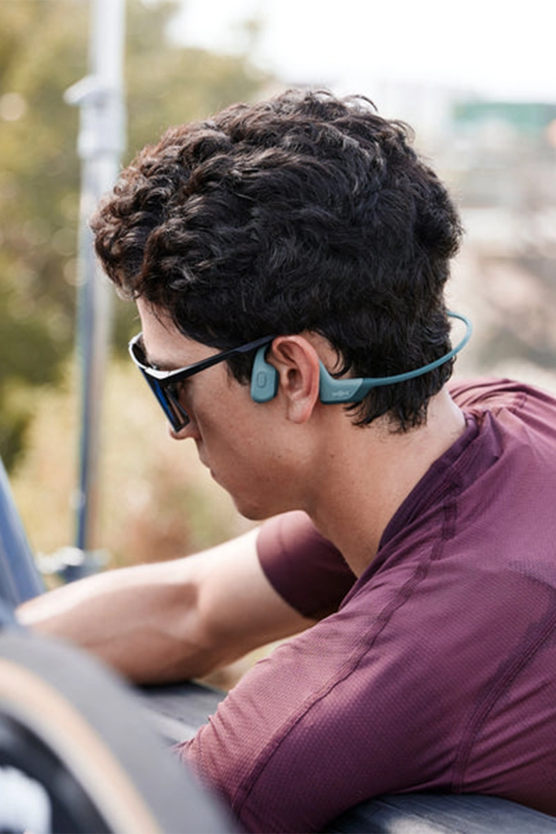 Écouteurs à conduction osseuse OpenRun Pro Shokz cyclisme