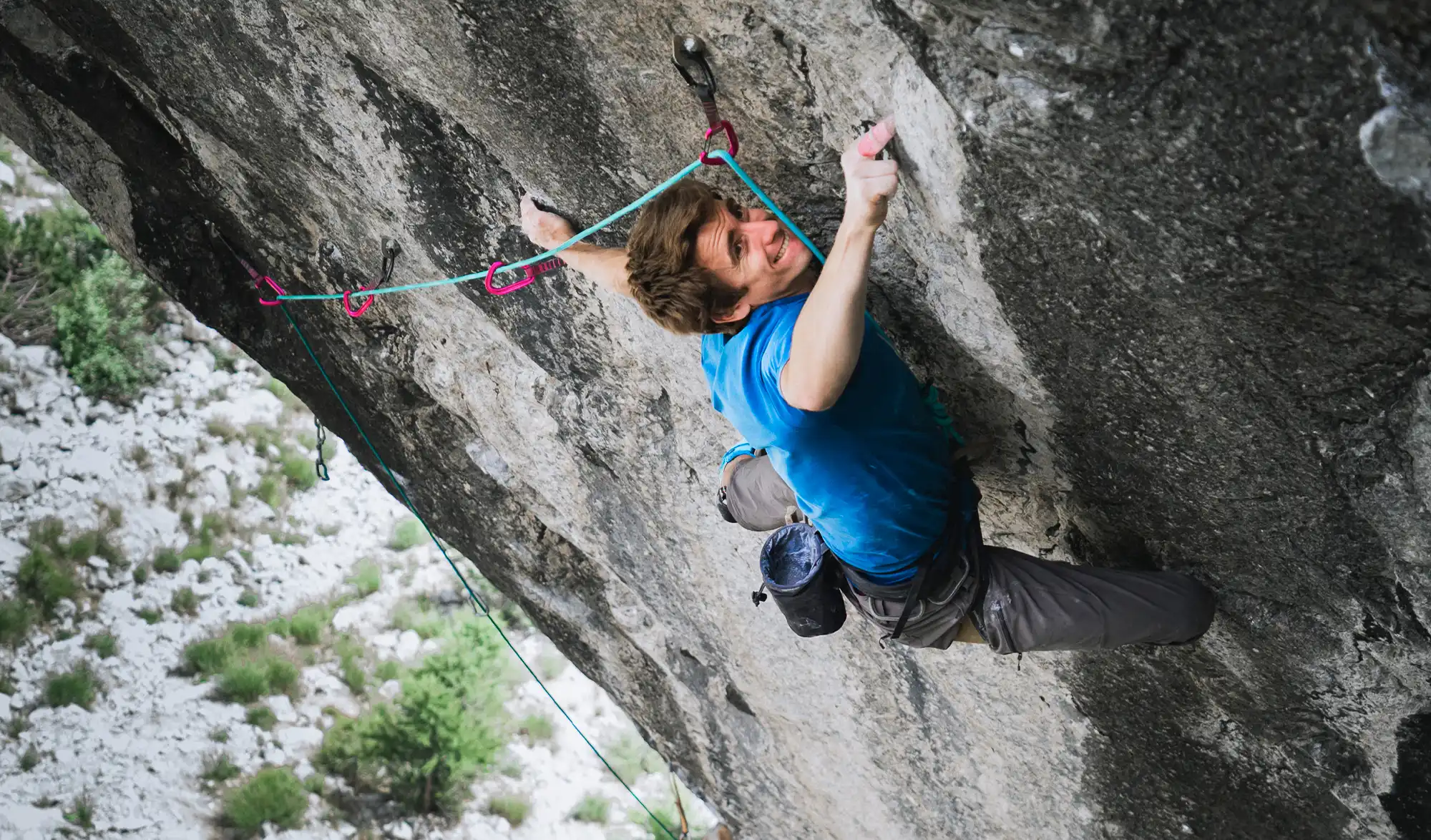 Seb Bouin escalade Ailefroides