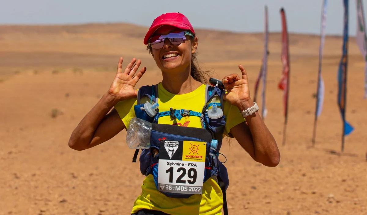 Sylvaine Cussot Marathon des sables 2022