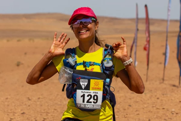 Sylvaine Cussot Marathon des sables 2022