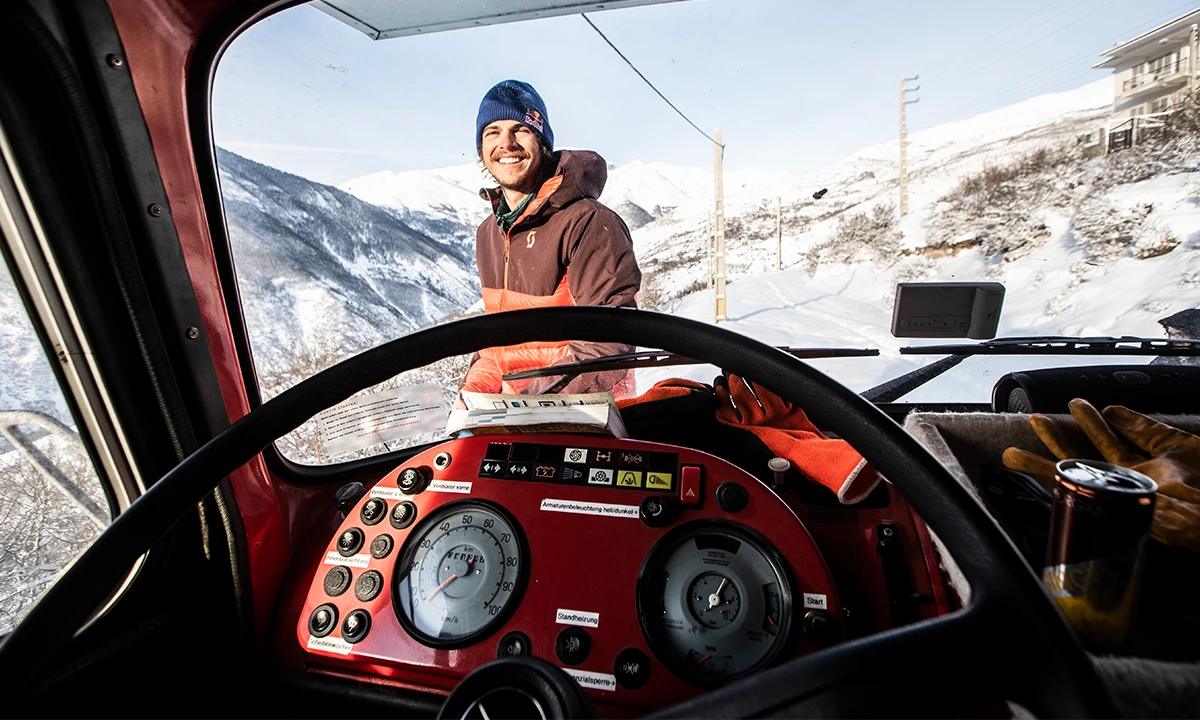 Fabian Lentsch freeride en Iran