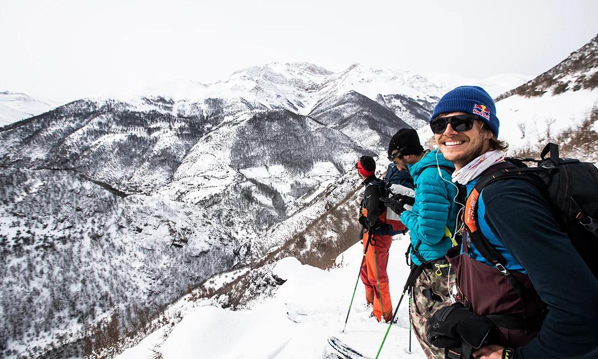 Fabian Lentsch freeride en Iran