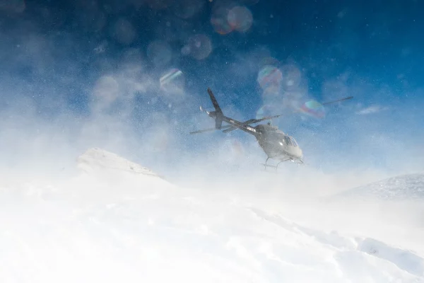 Heliski dans les montagnes italiennes