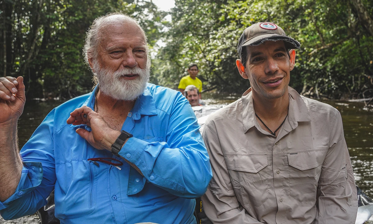The last pertui - Bruce Means et Alex Honnold