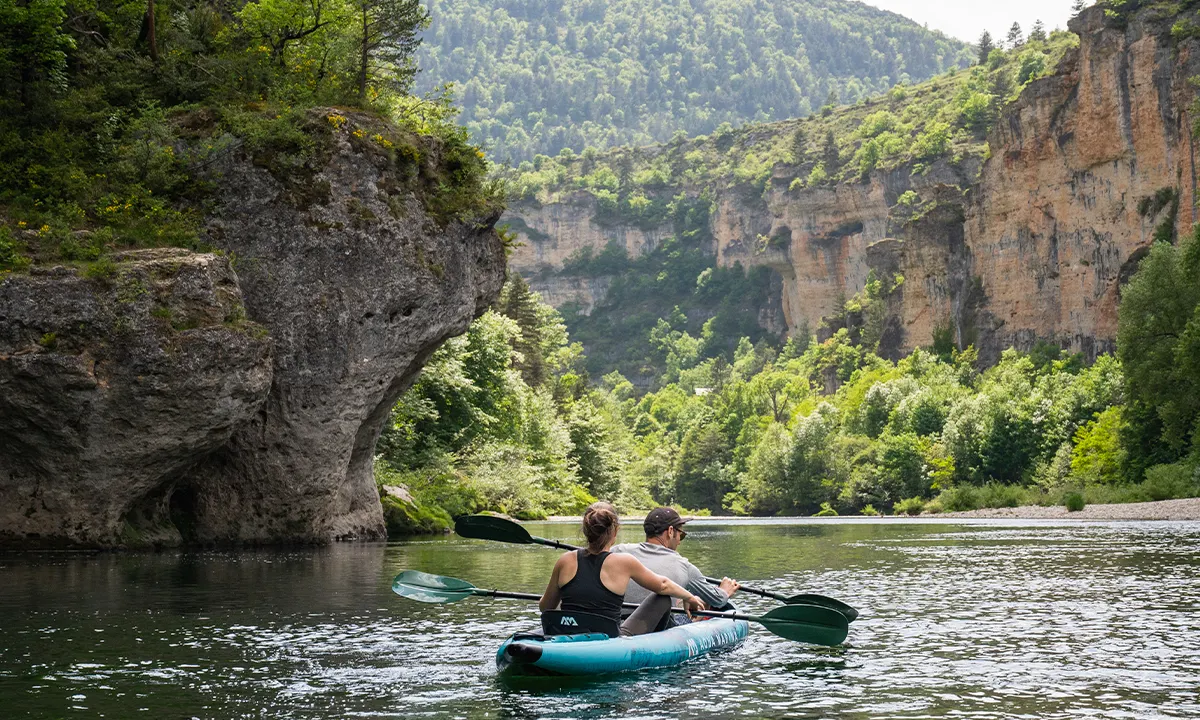 Descente gorges du Tarn en canoë-kayak