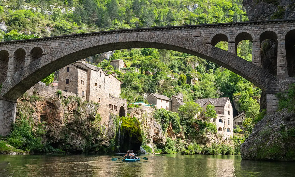 Descente gorges du Tarn en canoë-kayak