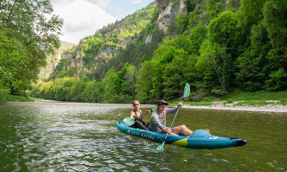 Descente gorges du Tarn en canoë-kayak