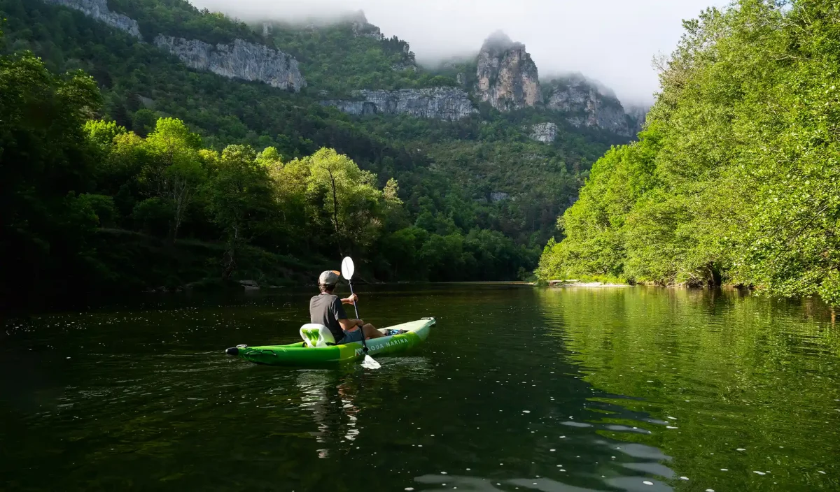 Descente gorges du Tarn en canoë-kayak