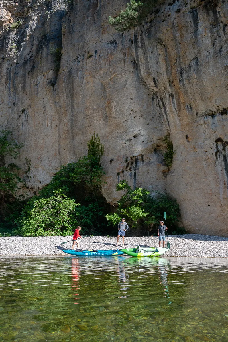 Descente gorges du Tarn en canoë-kayak