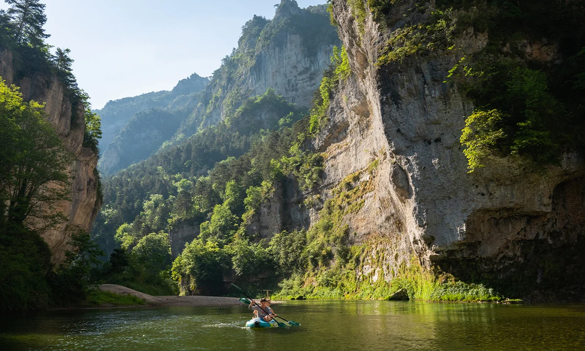 Descente gorges du Tarn en canoë-kayak