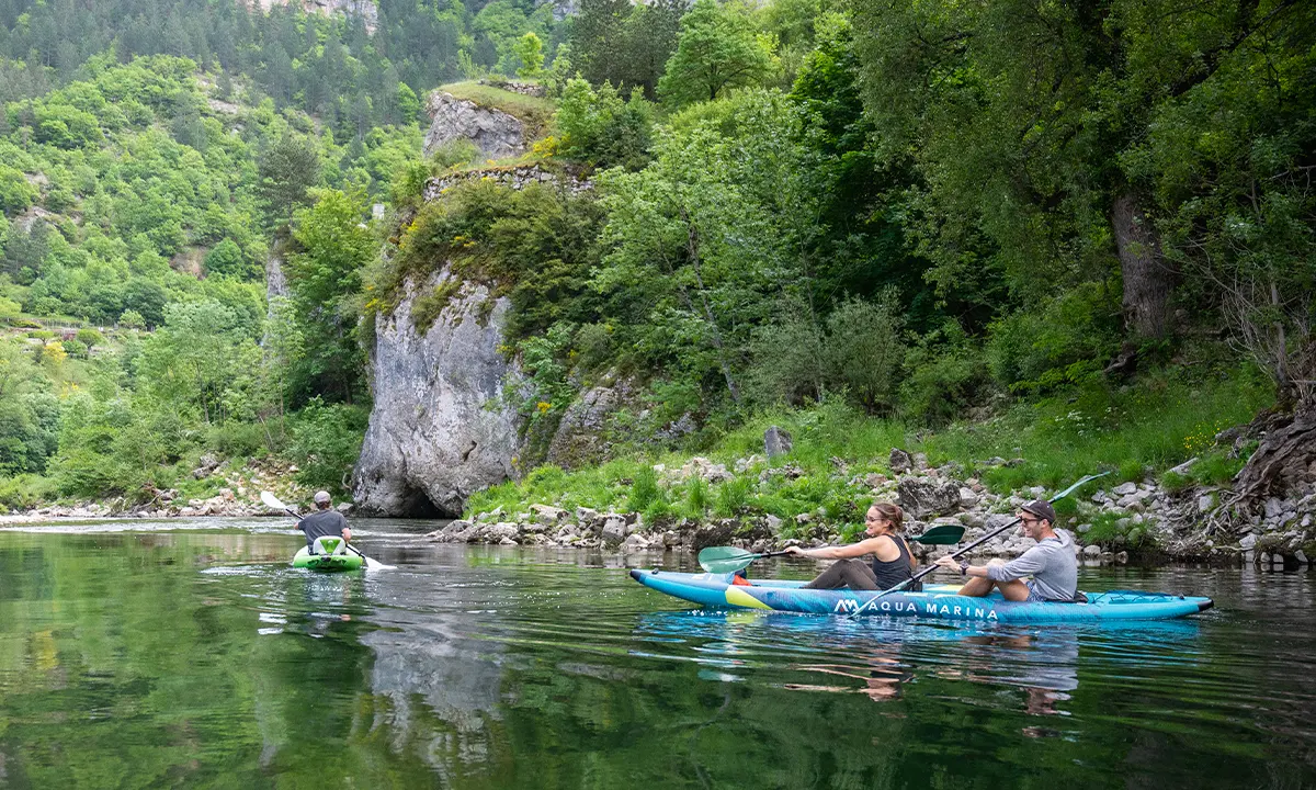 Descente gorges du Tarn en canoë-kayak