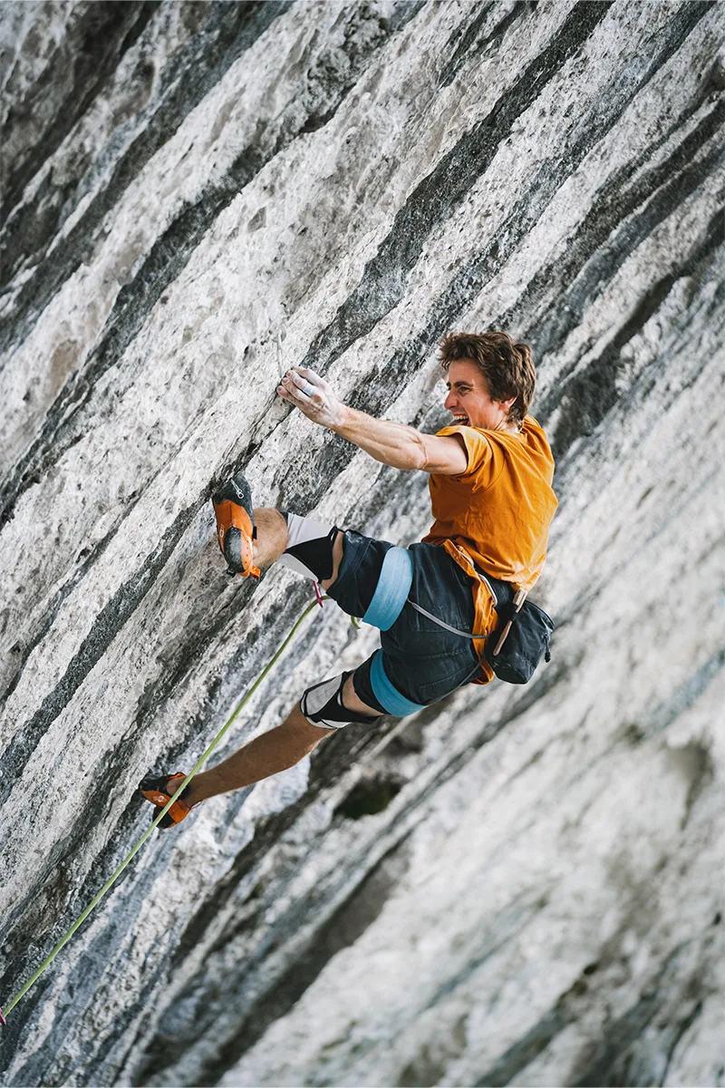 Seb Bouin le deuxieme 9c de l’histoire de l’escalade