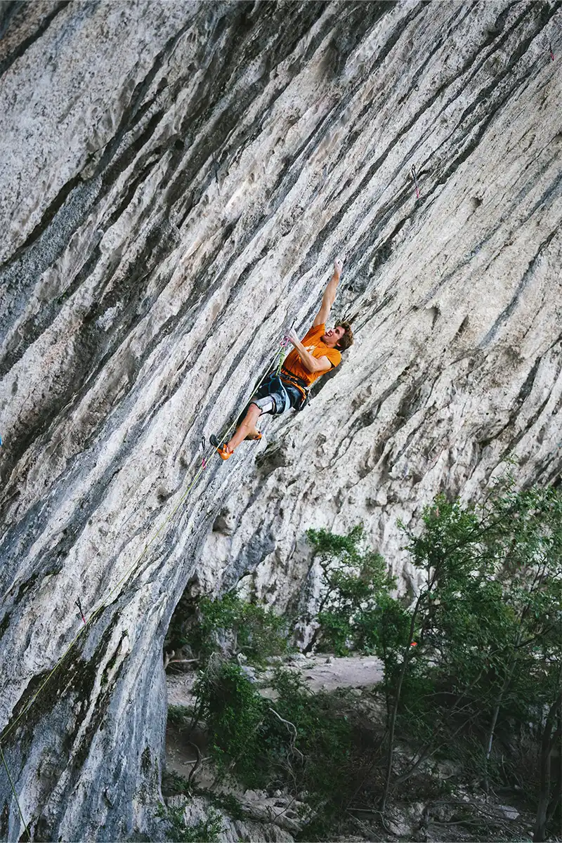 Seb Bouin le deuxieme 9c de l’histoire de l’escalade