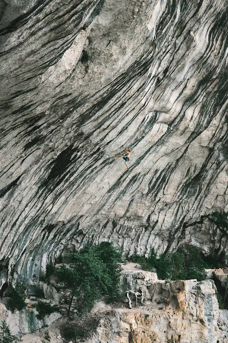 Seb Bouin le deuxieme 9c de l’histoire de l’escalade