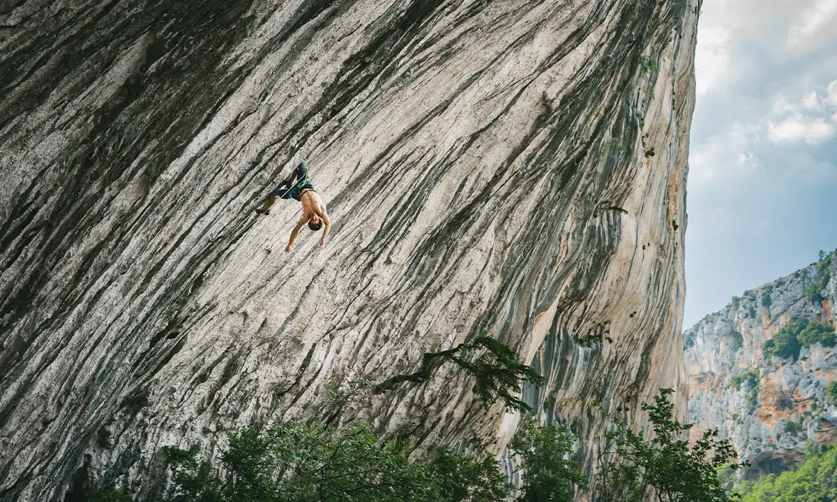 Seb Bouin le deuxieme 9c de l’histoire de l’escalade