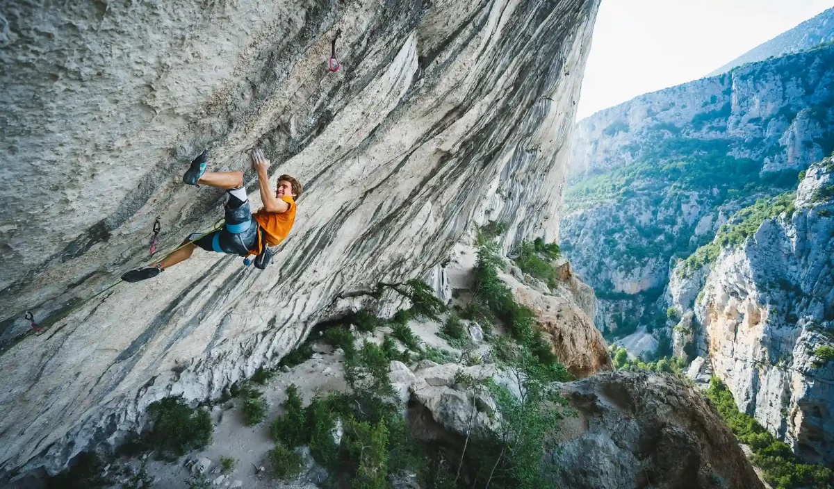 Seb Bouin le deuxieme 9c de l’histoire de l’escalade