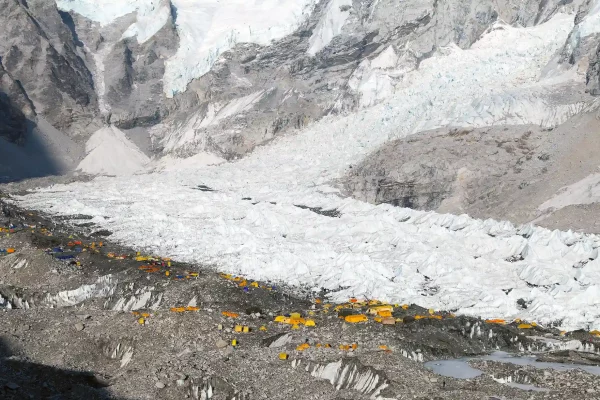 Camp de base de l'everest