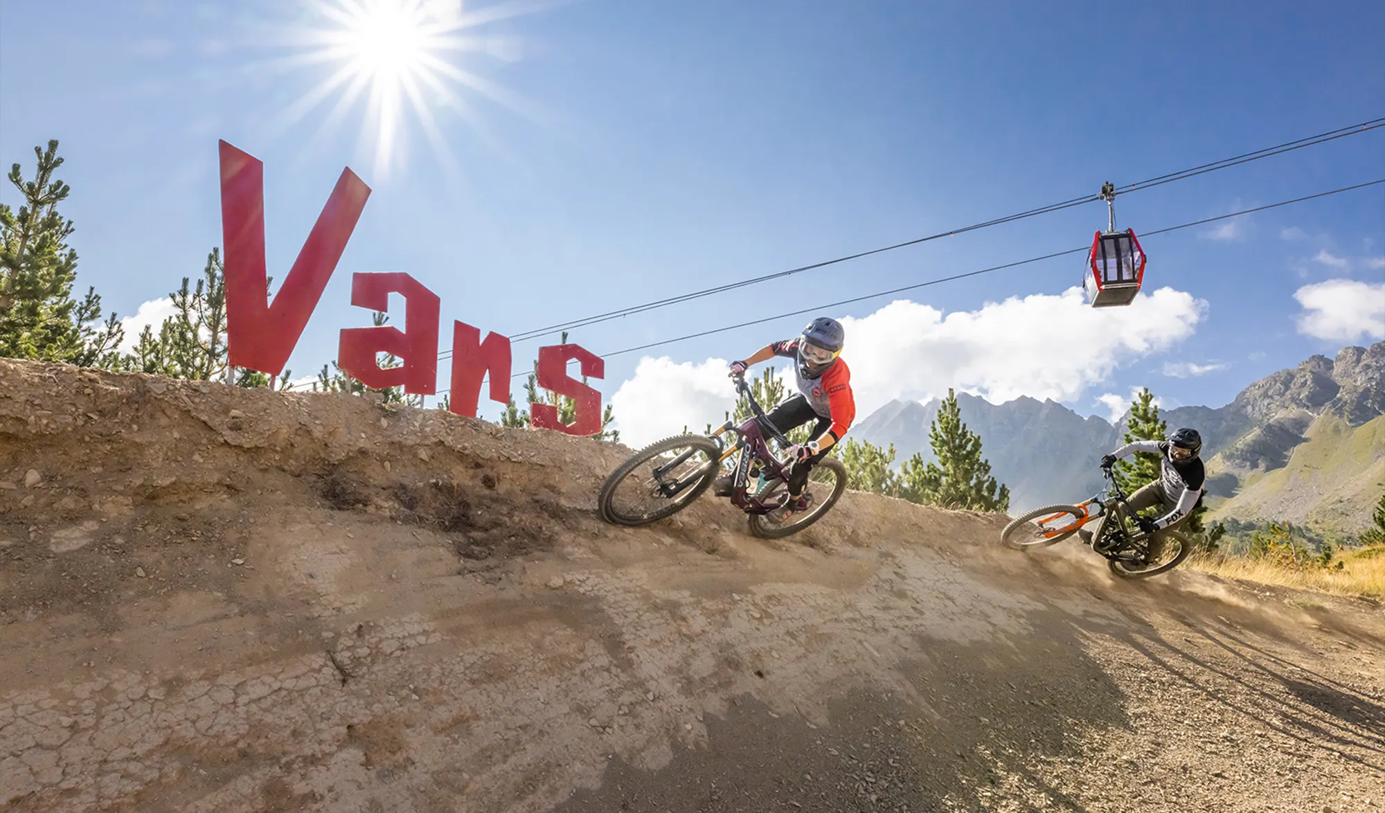 DH Bike park Vars