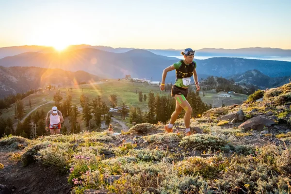 Western States Endurance Run levé de soleil