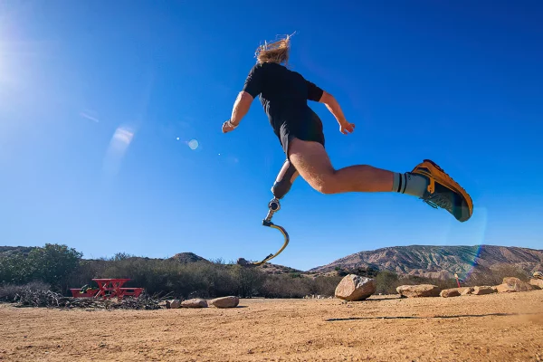 Zachary Friedley trail running