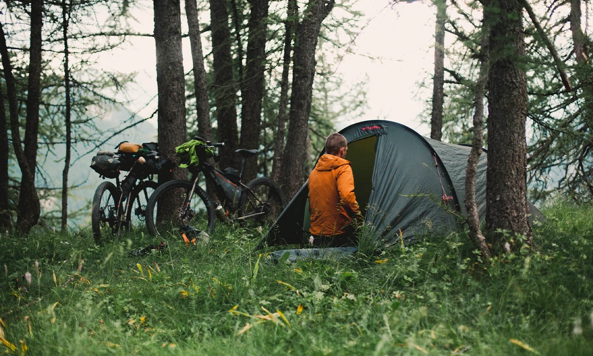 Bivouac sur la grande traversee des Alpes de haute provence