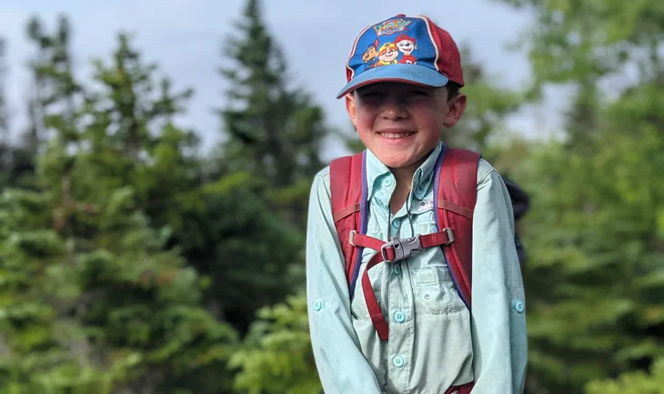 Harvey “Little Man” Sutton sur l'Appalachian Trail