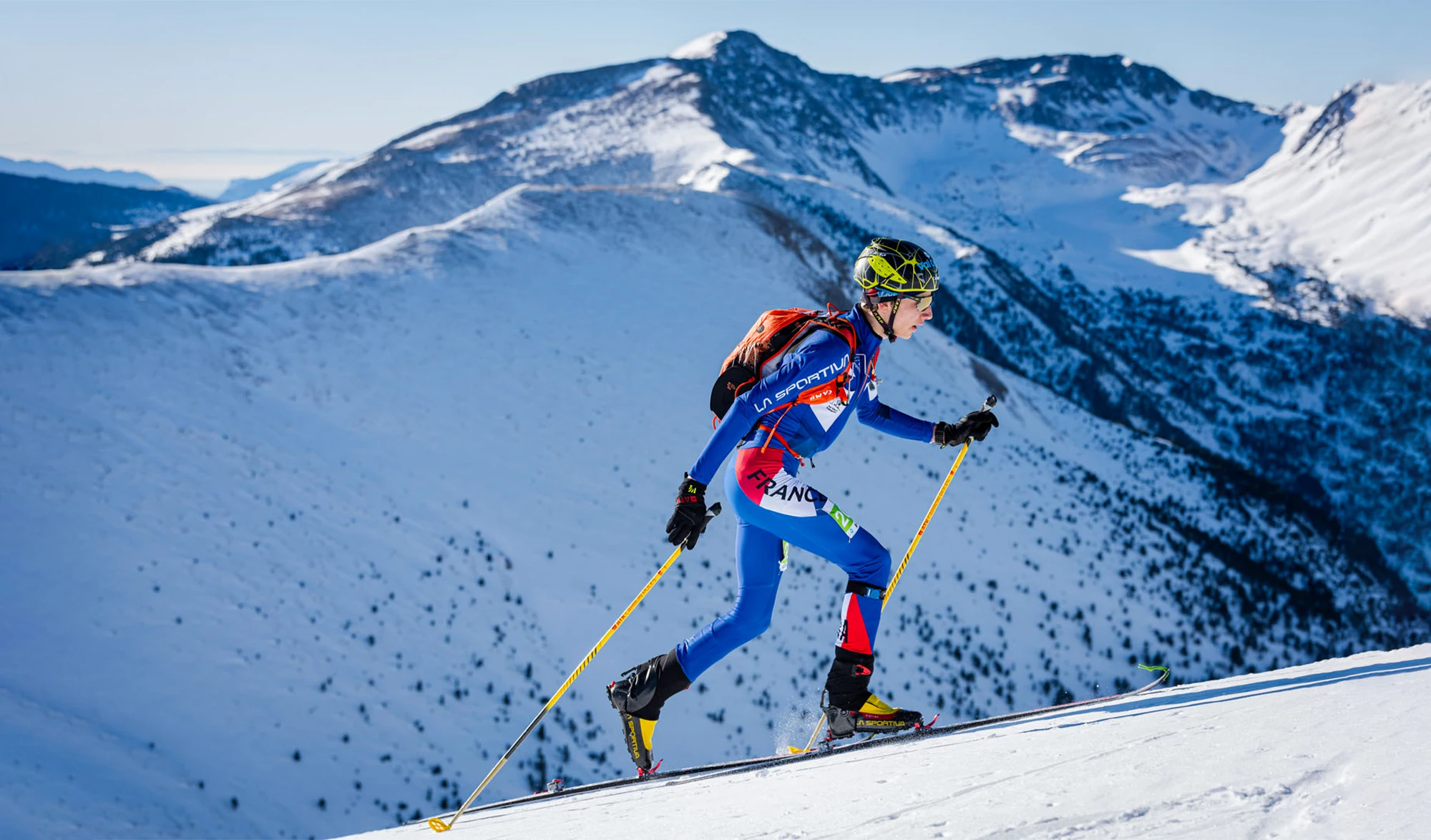 Équipement de course pour les épreuves de ski-alpinisme