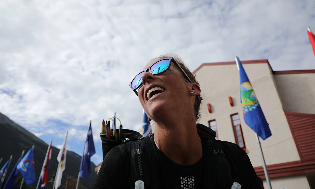 Sourire Courtney Dauwalter