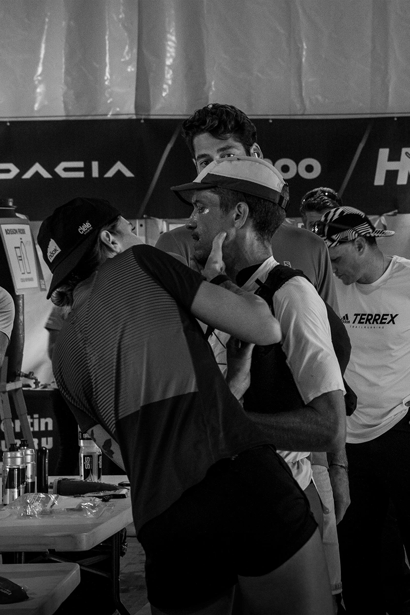 Alix Noblat assistance UTMB